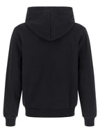 A.P.C. Black Cotton Hoodie