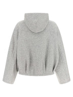 Brunello Cucinelli Gray Cotton Hoodie