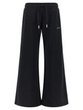 Off-White Black Cotton Joggers (Workout Pants)