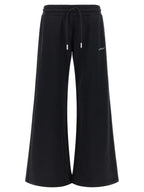 Off-White Black Cotton Joggers (Workout Pants)