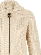 J.W.Anderson White Cotton Cardigan
