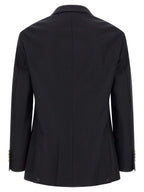 Brunello Cucinelli Blue Virgin Wool Blazer