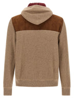 Brunello Cucinelli Brown Lamb Leather Bomber