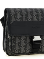 Lacoste Black Pvc Crossbody Bag