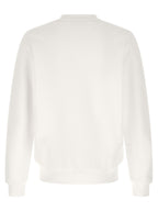 Lacoste White Cotton Sweatshirt