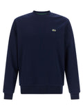 Lacoste Blue Cotton Sweatshirt