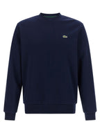 Lacoste Blue Cotton Sweatshirt