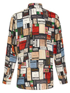 Moschino Multicolor Silk Blouse