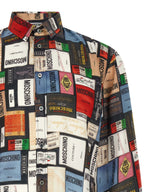 Moschino Multicolor Silk Blouse