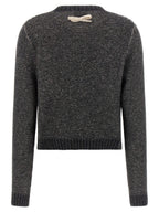 Moschino Gray Wool Cardigan