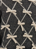 Moschino Gray Wool Cardigan