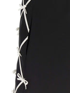 Moschino Bicolor Virgin Wool Short Dress
