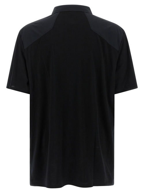 Arc'teryx Veilance Black Wool Polo Shirt
