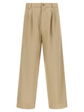 A.P.C. Beige Cotton Casual Pants