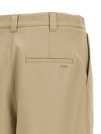 A.P.C. Beige Cotton Casual Pants