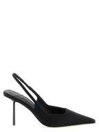 LE SILLA Black Viscose High Heel Pumps