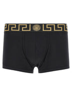 Versace Black Cotton Boxers