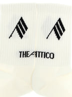 The Attico Bicolor Cotton Socks