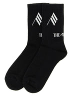 The Attico Bicolor Cotton Socks