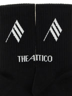 The Attico Bicolor Cotton Socks