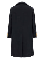 Brunello Cucinelli Blue Cashmere Coat