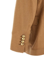 Brunello Cucinelli Beige Camel Hair  Blazer