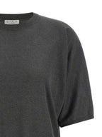 Brunello Cucinelli Gray Cashmere Cardigan