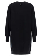Brunello Cucinelli Black Virgin Wool Short Dress