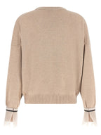 Brunello Cucinelli Beige Cashmere Cardigan