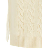 Polo Ralph Lauren White Wool Sleeveless Jacket