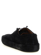 Marsell Black Calfskin Oxfords And Derbies