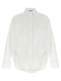 The Attico White Cotton Blouse