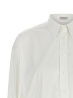Brunello Cucinelli White Cotton Blouse