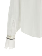 Brunello Cucinelli White Cotton Blouse