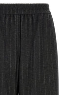 Brunello Cucinelli Gray Virgin Wool Casual Pants