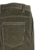 Brunello Cucinelli Bicolor Cotton Flared Pants