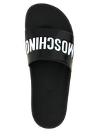 Moschino Bicolor Pvc Slides