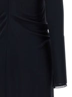 Fabiana Filippi Blue Viscose Long Dress