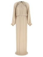 Fabiana Filippi Beige Polyester Long Dress
