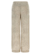 Brunello Cucinelli Beige Nylon Casual Pants