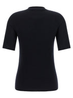 Fabiana Filippi Blue Virgin Wool T-Shirt