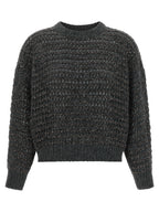Brunello Cucinelli Gray Elastane Cardigan