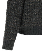 Brunello Cucinelli Gray Elastane Cardigan