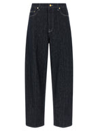 Fabiana Filippi Blue Cotton Jeans Denim