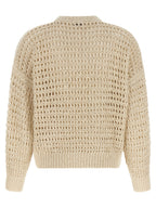 Brunello Cucinelli Beige Elastane Cardigan