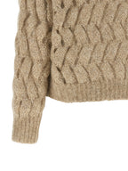 Brunello Cucinelli Beige Wool Cardigan