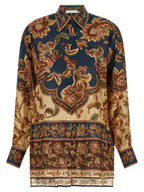 Zimmermann Multicolor Silk Blouse