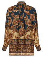 Zimmermann Multicolor Silk Blouse