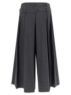 Brunello Cucinelli Gray Virgin Wool Bermuda Shorts