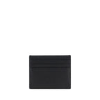 Prada Black Calf Leather Bos Taurus Wallet
